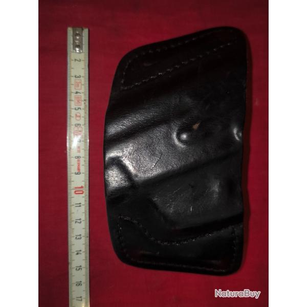 Étui de ceinturon pistolet automatique tir sportif