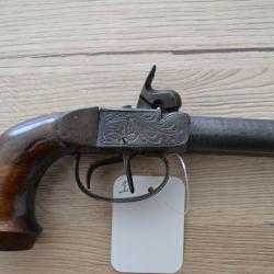 Pistolet à coffre double canon