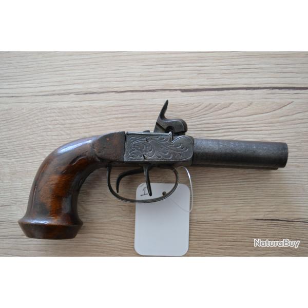 Pistolet  coffre double canon