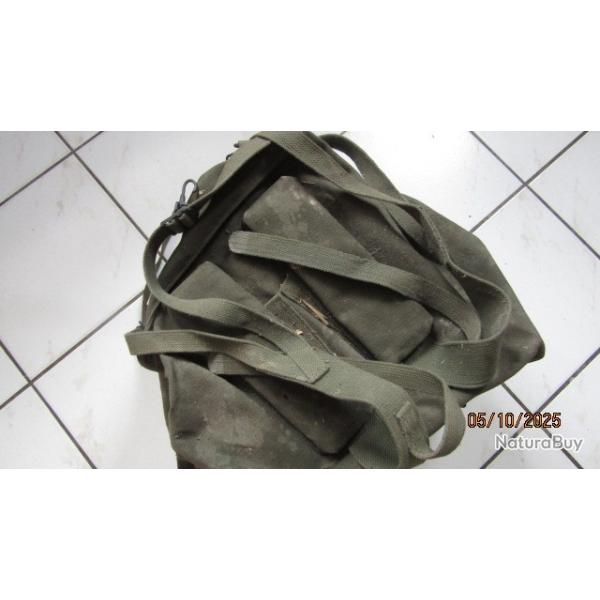 rare housse transport dos poste radio AN GRC9 guerre Algrie Lgion commando chasse parachutiste