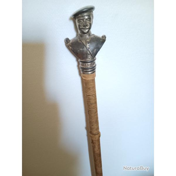 Rare stick de dressage d'un officier rserviste allemand WWI