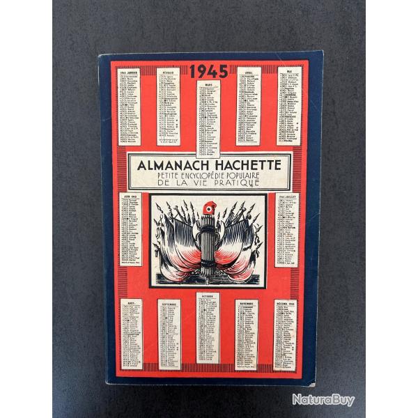 ALMANACH HACHETTE 1945