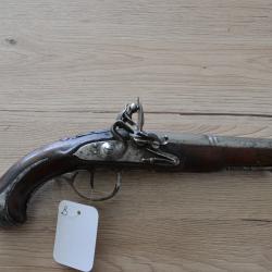 Pistolet à silex XVIIIème  - calibre 13,5 mm