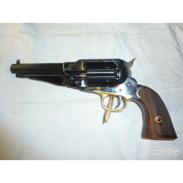 Revolver Pietta Remington 1858 Sheriff Cal44- Carcasse jaspe - Crosse quadrille - Barillet flt