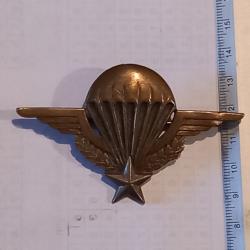 Brevet parachutiste - matriculé 25214 (septembre 1948)