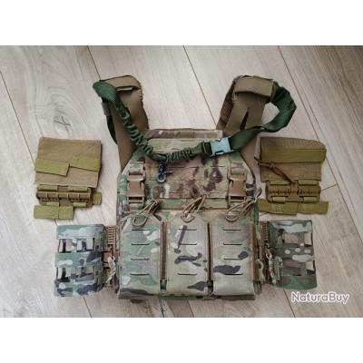 Porte Plaques DCS Coyote Tan - Gilets pare balles (13011903