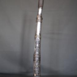 Grande dague de type dha des ethnies Lü et Shan - Asie du Sud Est, fin 19ème début 20ème siècle