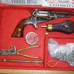 REVOLVER PIETTA 1863 REMINGTON POCKET NICKELE  CAL 31 - RPBN31 -