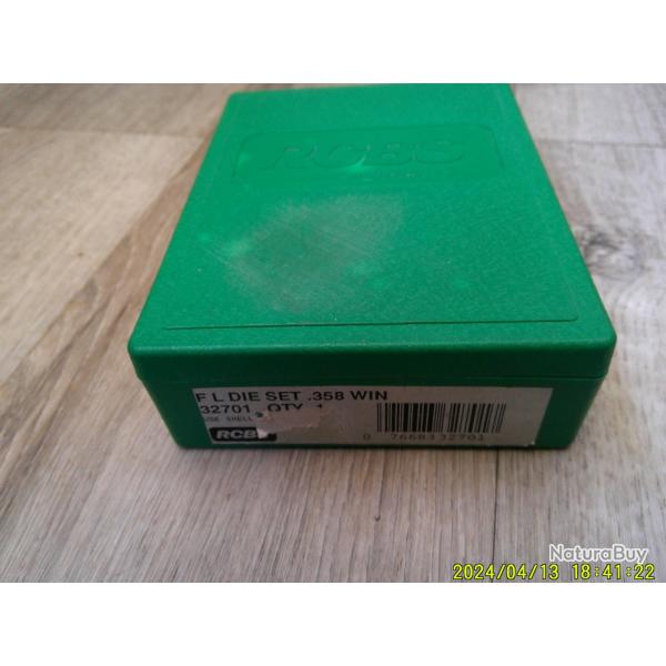 JEU D'OUTILS RCBS CALIBRE 358 WINCH