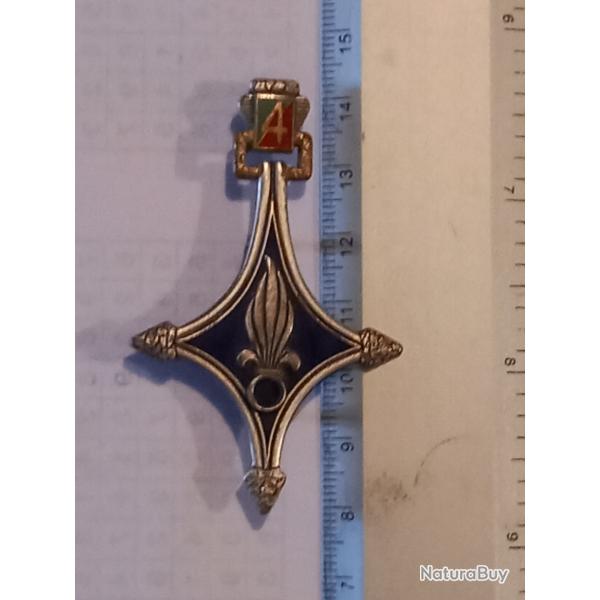 Insigne de la 4me compagnie saharienne porte de la Lgion trangre (4me CSPLE)