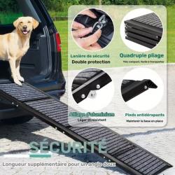 Rampe portable canin