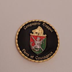 Coins de la compagnie d'appui du 3e régiment du génie