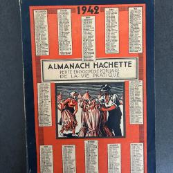 ALMANACH HACHETTE 1942