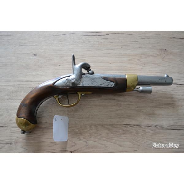 Pistolet de Cavalerie modle 1822 T-BIS - Platine de la Manufature Royale de Maubeuge