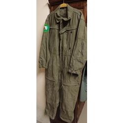 Authentique combinaison militaire allemande de pilote de char BUNDESWEHR de 1968