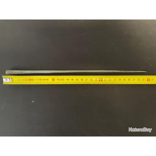 Baguette de pistolet  percussion ou silex