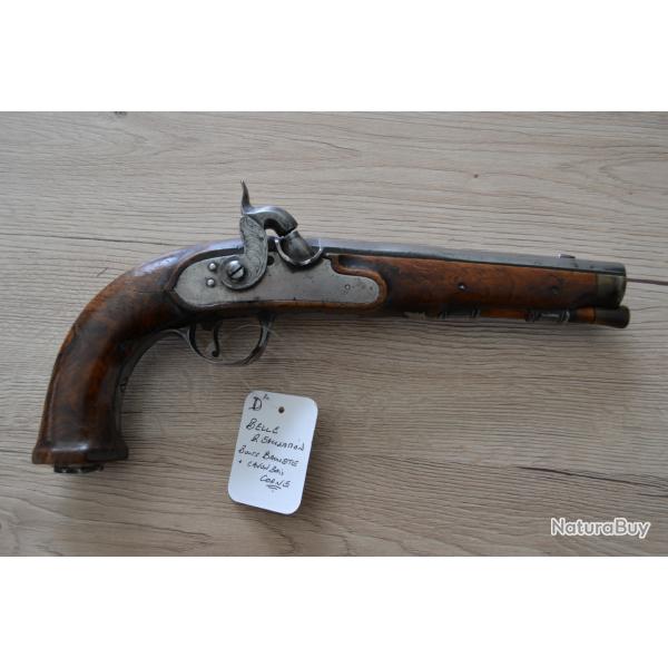 Pistolet d'Officier 1er EMPIRE - Modifi percussion
