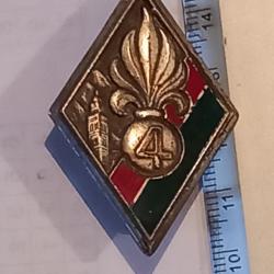 Insigne du 4ème régiment étranger d'infanterie (4ème REI) - Drago, Paris