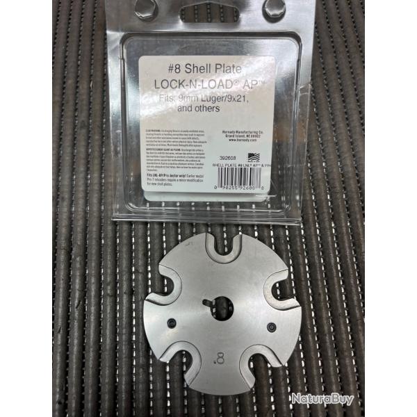 Shell plate hornady numéro 8