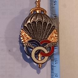 Insigne de la préparation militaire parachutiste - Drago. Paris