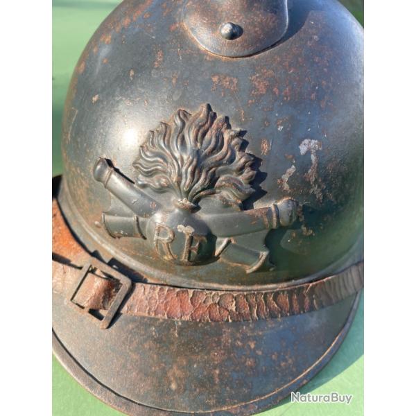 Casque Adrian 14/18 Artillerie