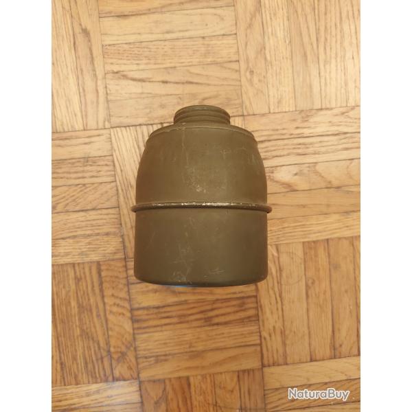 Cartouche filtre masque a gaz franais seconde guerre mondiale