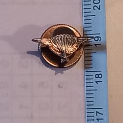 Réduction de boutonnière pour brevet parachutiste