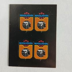 Autocollant manurhin 3