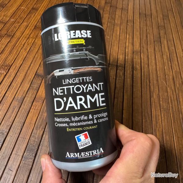 NETTOYANT LUBRIFIANT LINGETTE LGREASE ARMAESTRIA