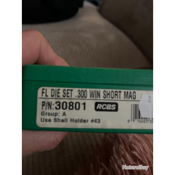 Jeux outil RCBS 300 wsm