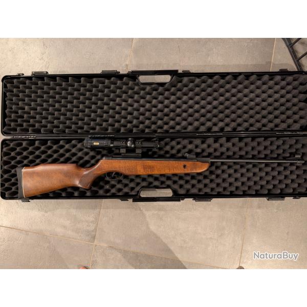 Gamo Hunter 440 (4,5 mm) + lunette Tasco Titan (rayures cosmtiques)  carabine  air comprim, trs