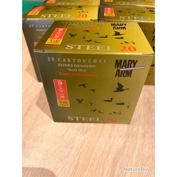 Mary arme Steel Calibre 28 (6 Boites)
