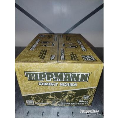 Annonce billes paintball : &Agrave; saisir Paintball - 4000 Billes TIPPMANN Combat series .68 en carton