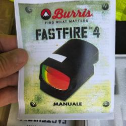 Point rouge burris fastfire