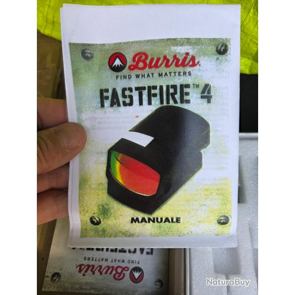 Point rouge burris fastfire