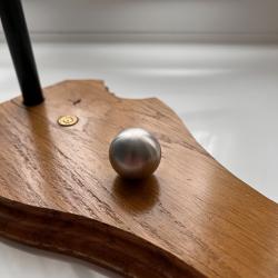 Boule de levier d'armement métal mat