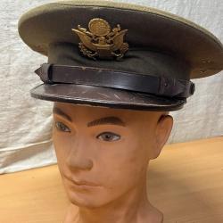 casquette militaire officier US WW2