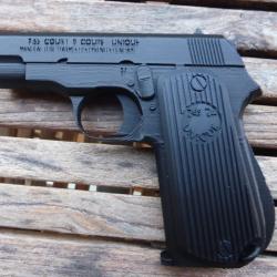 Reproduction de pistolet Unique R51 Français Police Nationale