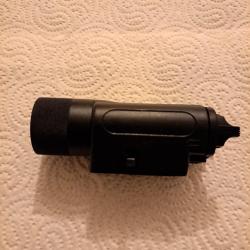 Lampe tactique rail Picatinny