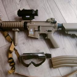 Réplique LT-02 G2 M4 CQBR NSR Dual Tone Tan et pack complet