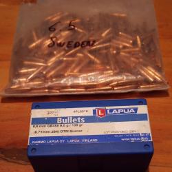 lot de 236 ogives calibre 6.5
