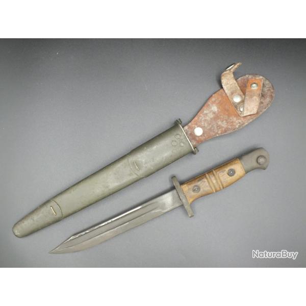 Poignard de parachutiste franais lgion trangre sur base de baonnette US Remington 1913