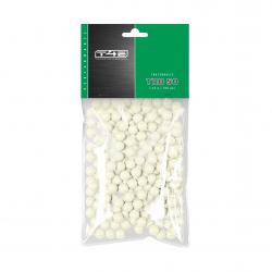 Billes pour arme de défense T4E Fluorescentes - Cal. 50 x100
