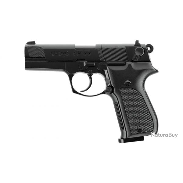 Pistolet  plombs Walther CP88 3,5p CO2 - Cal. 4,5 mm - Noir