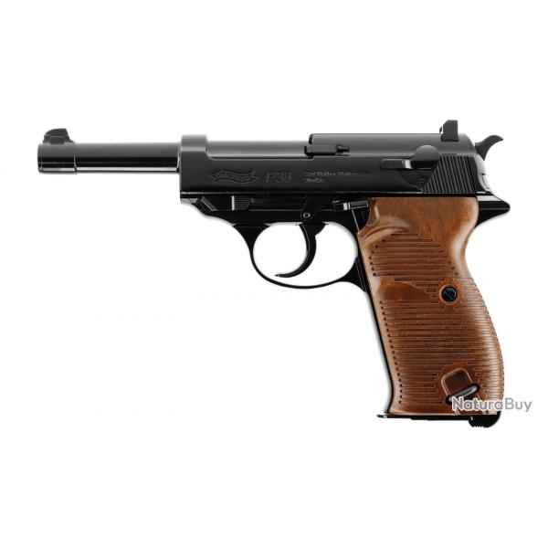 Pistolet BB Walther P38 CO2 - Noir - Cal. 4,5 mm