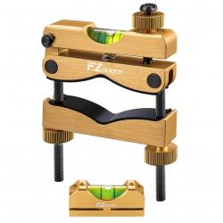 Kit de Mise à Niveau pour Lunette de Visée Niveau de Montage Universel avec Bulles Magnétiques Gold