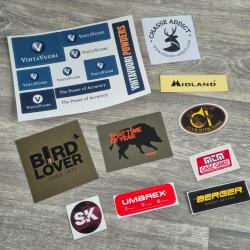 autocollant chasse lot 7