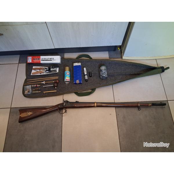 Fusil Armi Jager ITALY Remington Zouave 1863 / cal 58