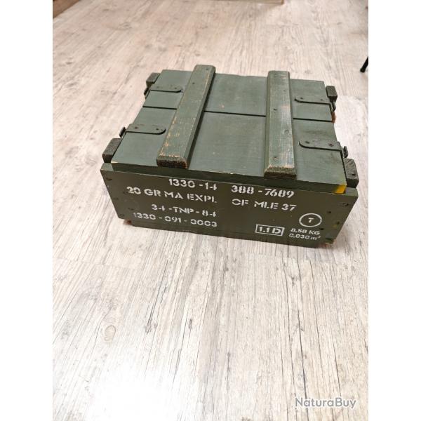 Caisse en Bois Militaire Franaise Modle 1937