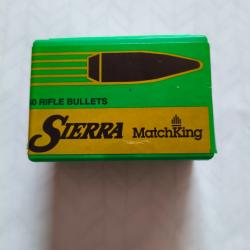 Ogives Sierra MatchKing HPBT cal.338 300grs boite de 50